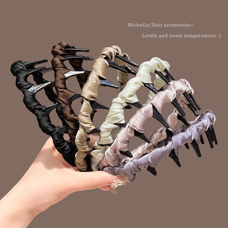 CrownPearl – Retro High Skull Headband