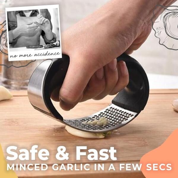 CrushMate – Stainless Steel Garlic Presser