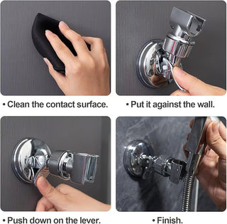 ShowerGrip – Universal Suction Shower Holder