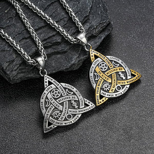 EternalTrinity – Celtic Triquetra Necklace