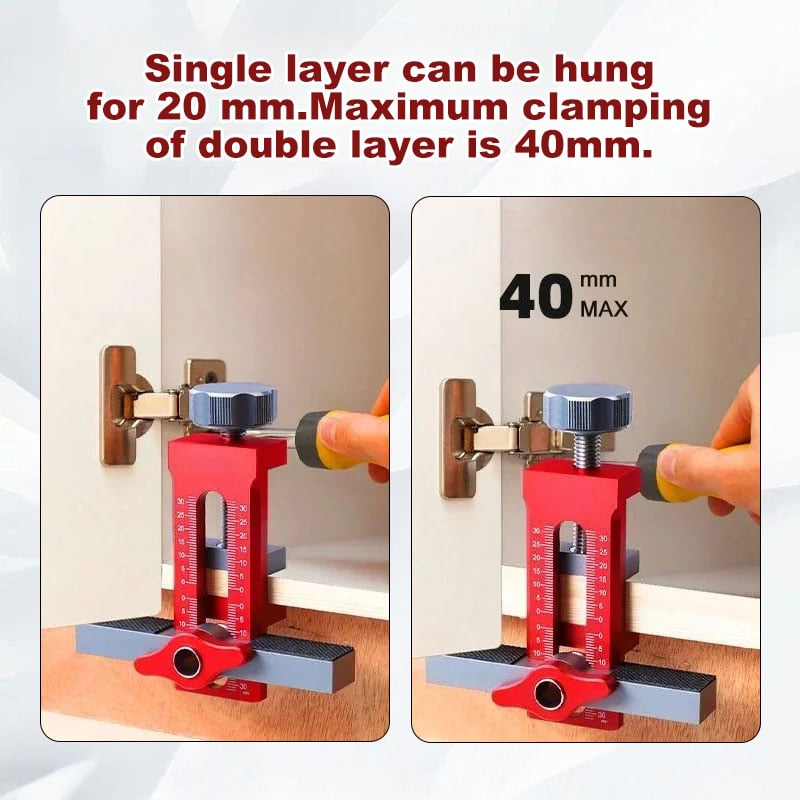 FitLock – Accurate Cabinet Door Mounting Clamp