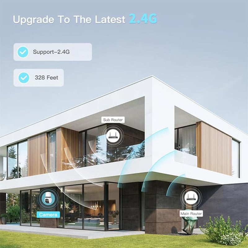 BrightWatch – 4MP Wireless Light Bulb Camera