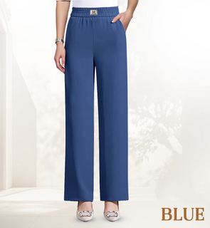 FlexAura – High Waist Pull On Stretch Fit Pants