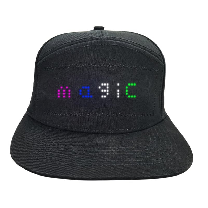 LumiCap – Dynamic LED Pixel Display Hat