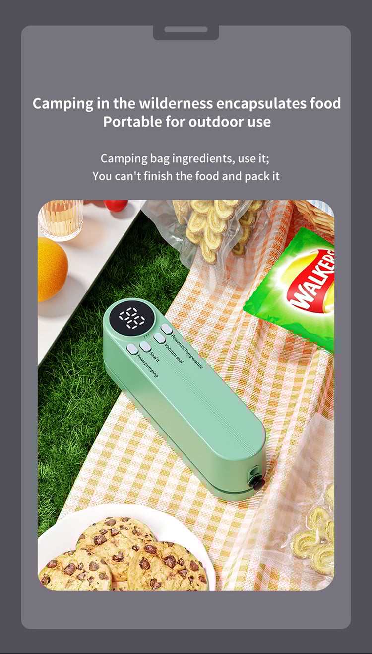 FreshLock – Mini Wireless Vacuum Sealer