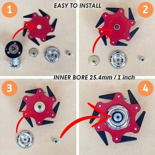 TrimMax – Universal Six Steel Blade Trimmer Head