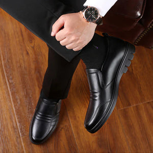 FlexStride – Soft Leather Men’s Business Shoes