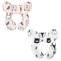 Set of 2 (1xBear + 1xPink Bunny)