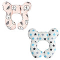 Set of 2 (1xBlue Star + 1xPink Bunny)