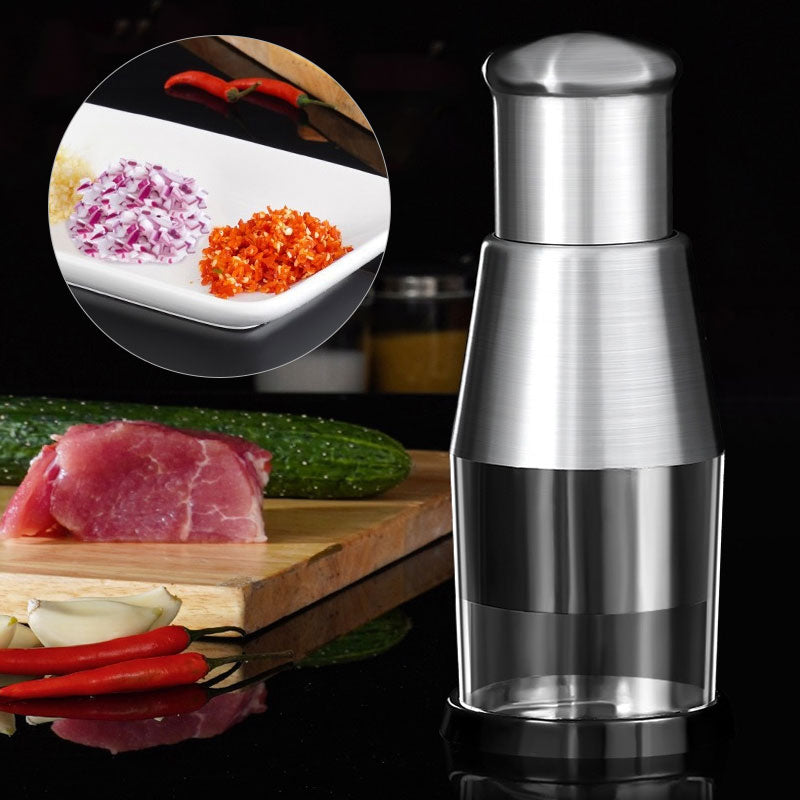 SteelCrush – Stainless Steel Garlic Grinder