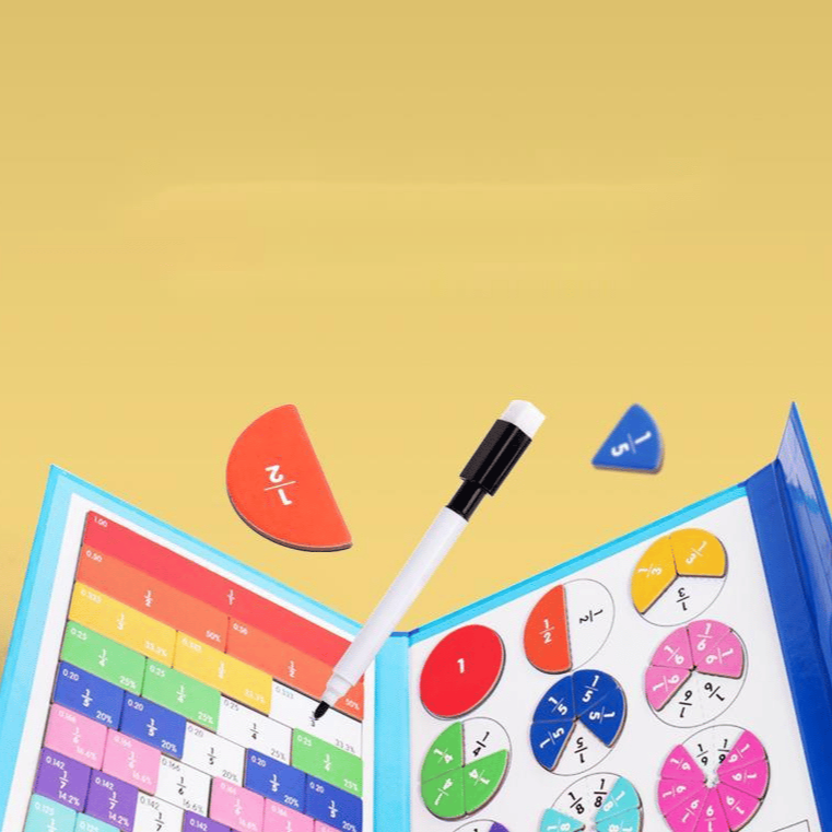 MagnaMath | Interactive Fraction Puzzle for Kids
