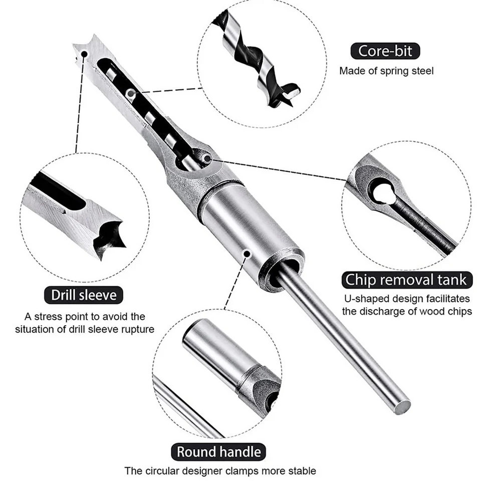 HolePro - Square Hole Drill Bit