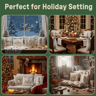 FestiveCozy – Christmas Cushion Cover