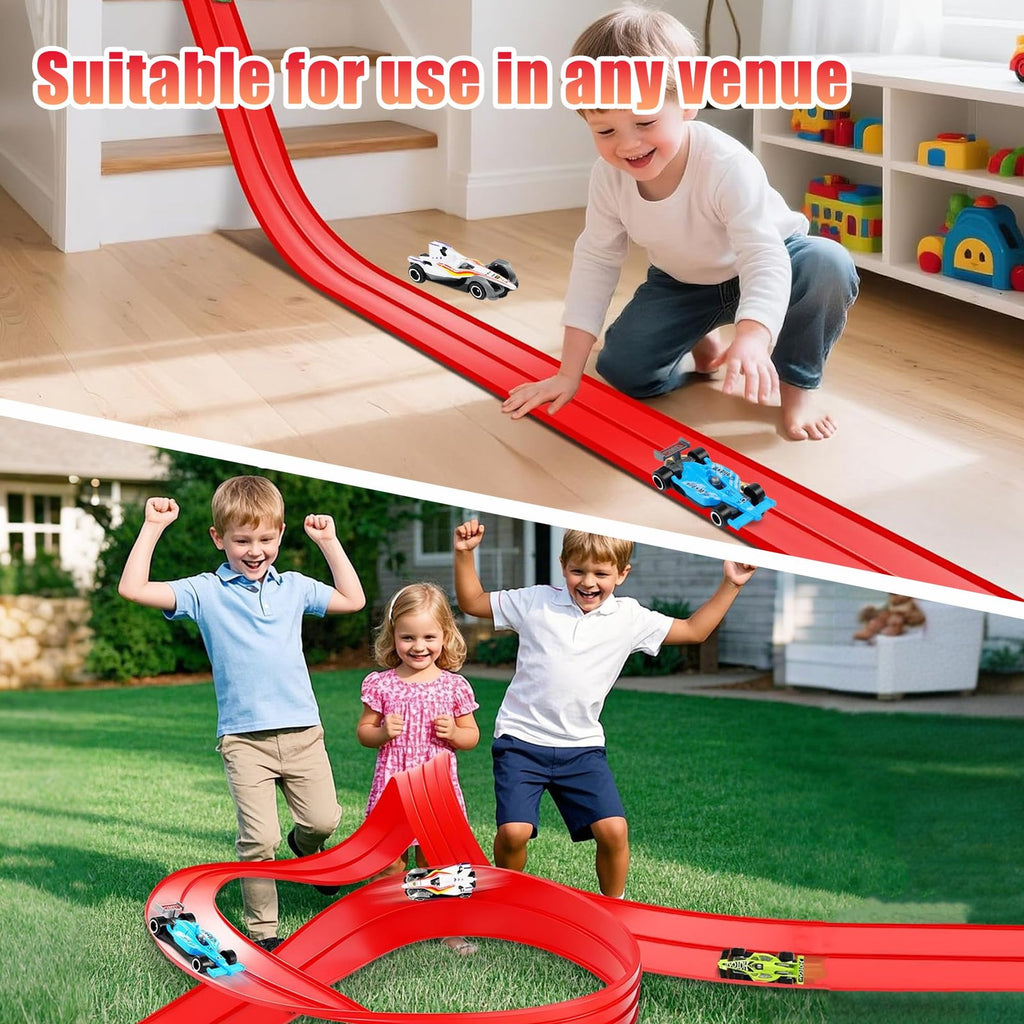 SpinRush - Ultimate DIY Raceway for Kids