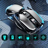 AeroClick – Wireless Ergonomic Metal Mouse
