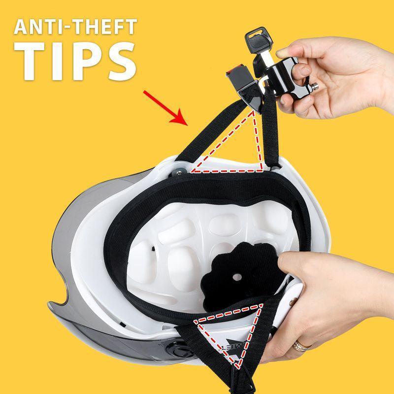 IronClasp - Motorcycle Helmet Lock | Lock & Walk Security