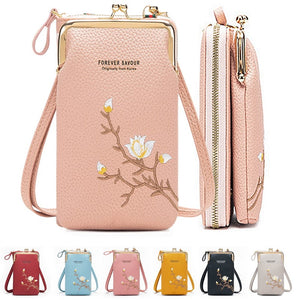 UrbanChic - Women’s Crossbody Wallet & Phone Carrier