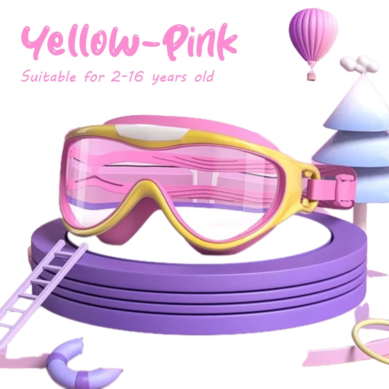 AquaView | Wide-Lens Waterproof Swim Goggles