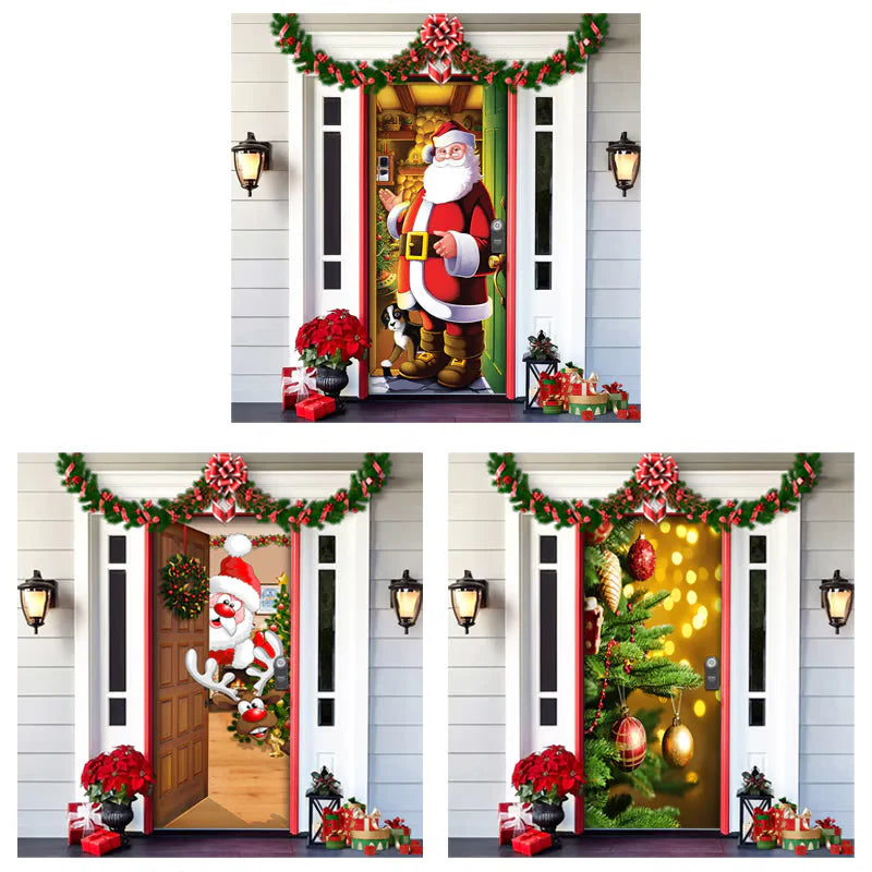 FestiveFront - Christmas Door Display