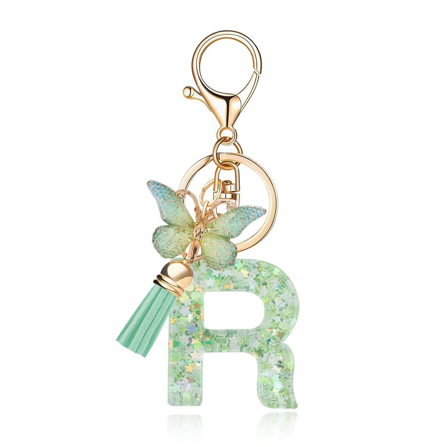 CharmKey – Personalized Initial Letter Keychain