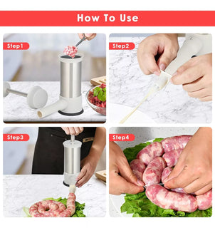 ProCook - Manual Meat Shaper & Sausage Maker