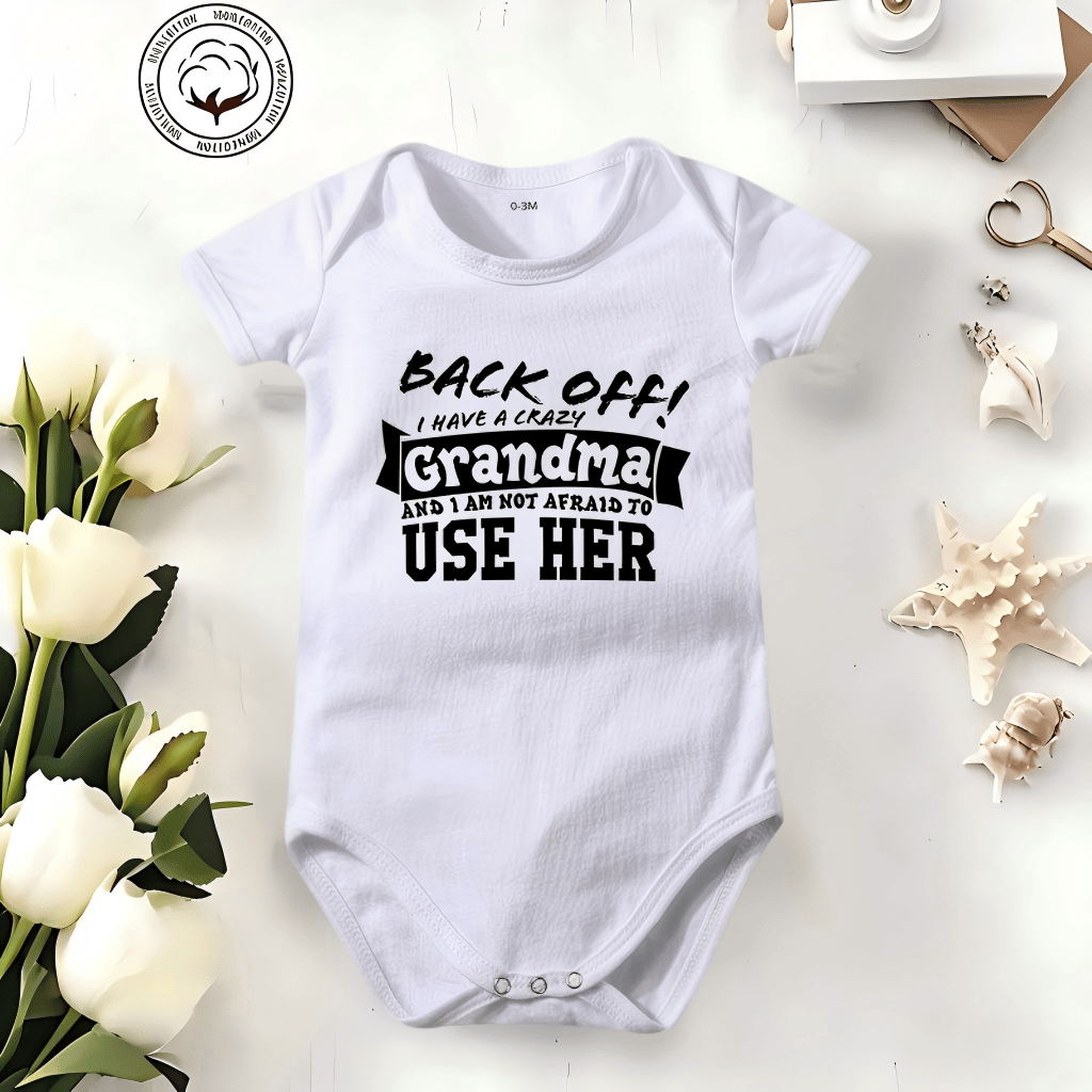SnugglePrint – Grandpa Quote Baby Bodysuit