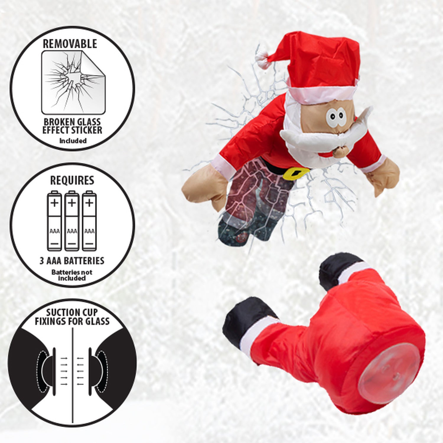 JollyCrash - Animated Reindeer Crash Decor