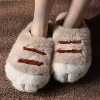 PurrPaws – Cozy Cat Paw Slippers
