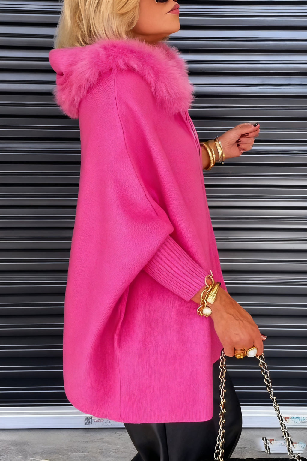 CozyCharm – Fur Collar Casual Jacket for Women
