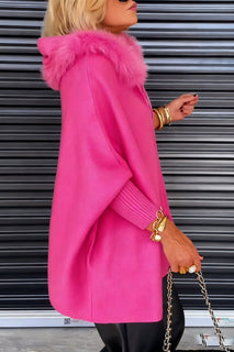 CozyCharm – Fur Collar Casual Jacket for Women