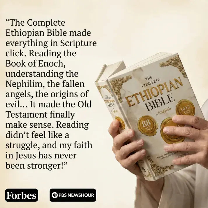 📖 Collector’s Edition Event: 50% Off! Complete Ethiopian Bible – Hardcover Ethiopian Bible ✨ A Timeless Treasure of Faith & History