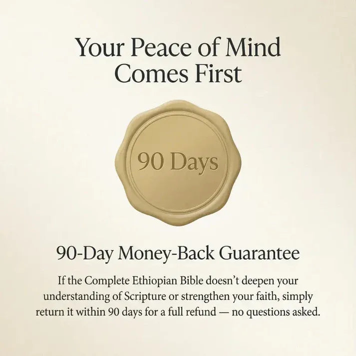 📖 Collector’s Edition Event: 50% Off! Complete Ethiopian Bible – Hardcover Ethiopian Bible ✨ A Timeless Treasure of Faith & History