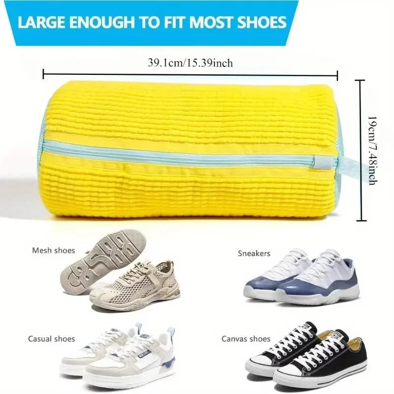 SoleShield – Protective Padded Shoe Wash Bag