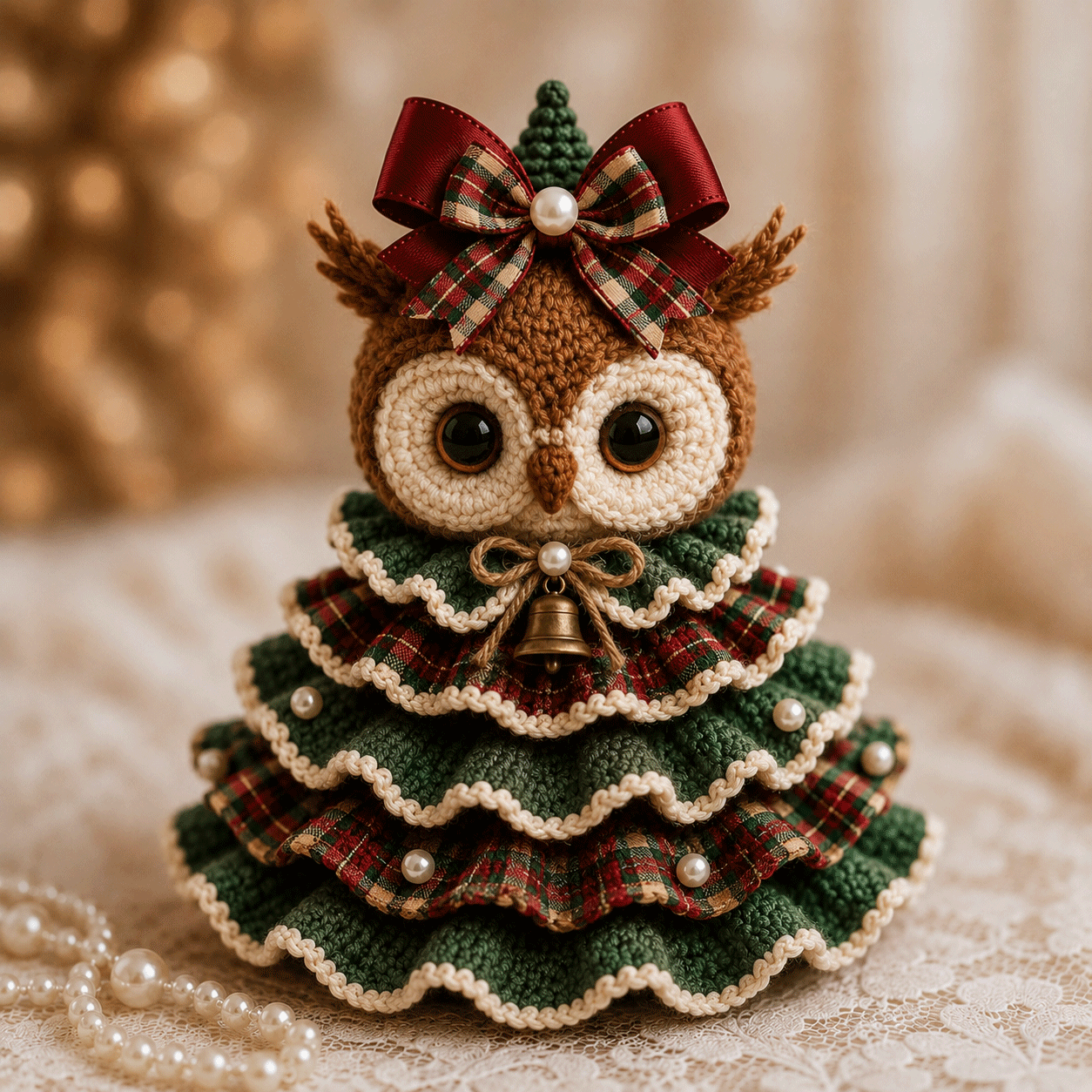 FestiveKnot – DIY Christmas Tree Animal Crochet Kit