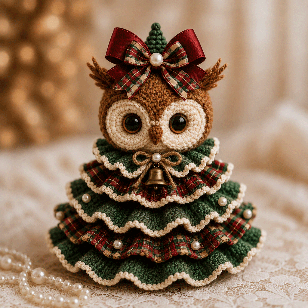 FestiveKnot – DIY Christmas Tree Animal Crochet Kit