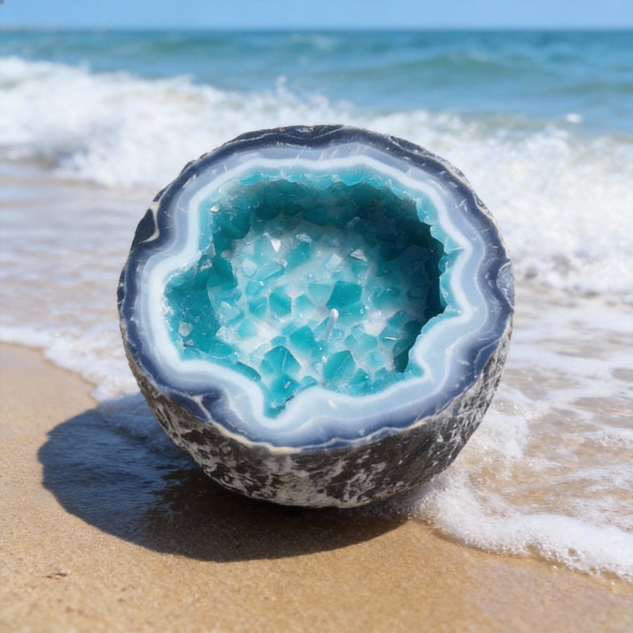 MysticGlow – Healing Mineral Crystal Candle Collection