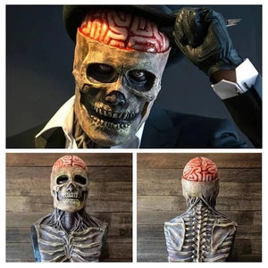 Spooky Biochemical Skeleton Mask marnetic