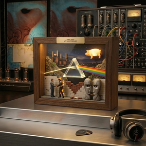 MemoraGlow – 60th Anniversary Diorama Lightbox Frame