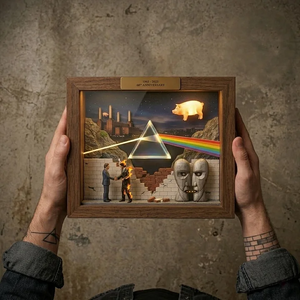 MemoraGlow – 60th Anniversary Diorama Lightbox Frame