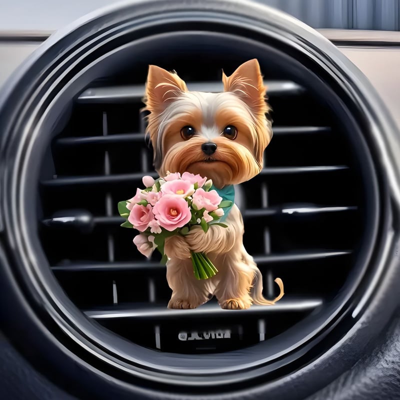 Yorkie Jam - Car Vent Guitar Buddy