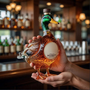 MallardCraft – 3D Flying Duck Bourbon Collector Bottle