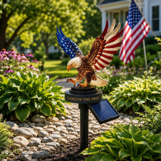 PatriotFlame – Solar Eagle Yard Stake