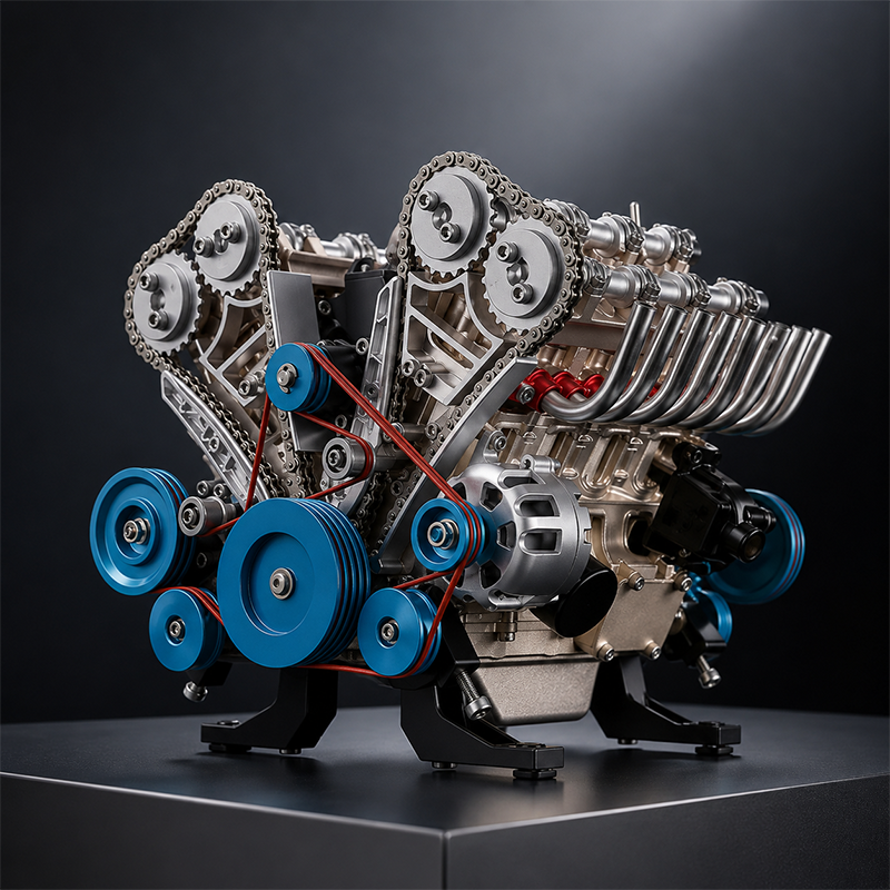 EngineCraft – Miniature V8 Engine Display Model