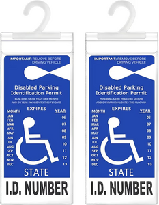 ParkEase – Handicap Parking Placard Holder 2-Pack