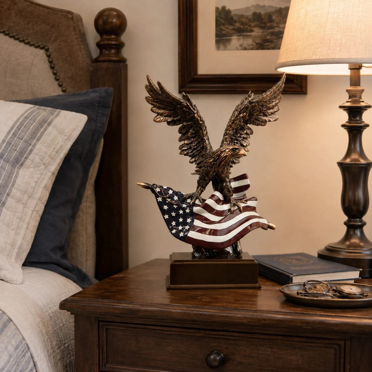 LibertyPride – American Valor Eagle Decorative Sculpture