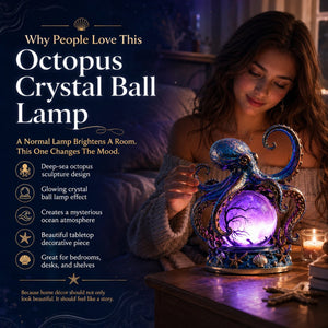 TideMystic – Mystical Octopus Crystal Ball Light