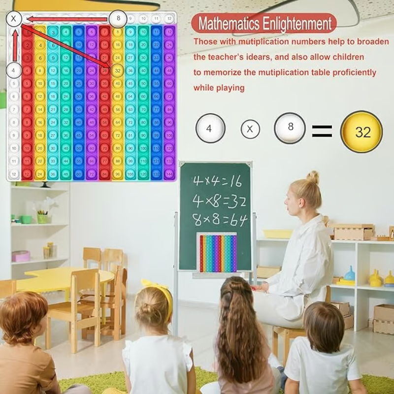 MathPop – Fun 12x12 Multiplication Board Game