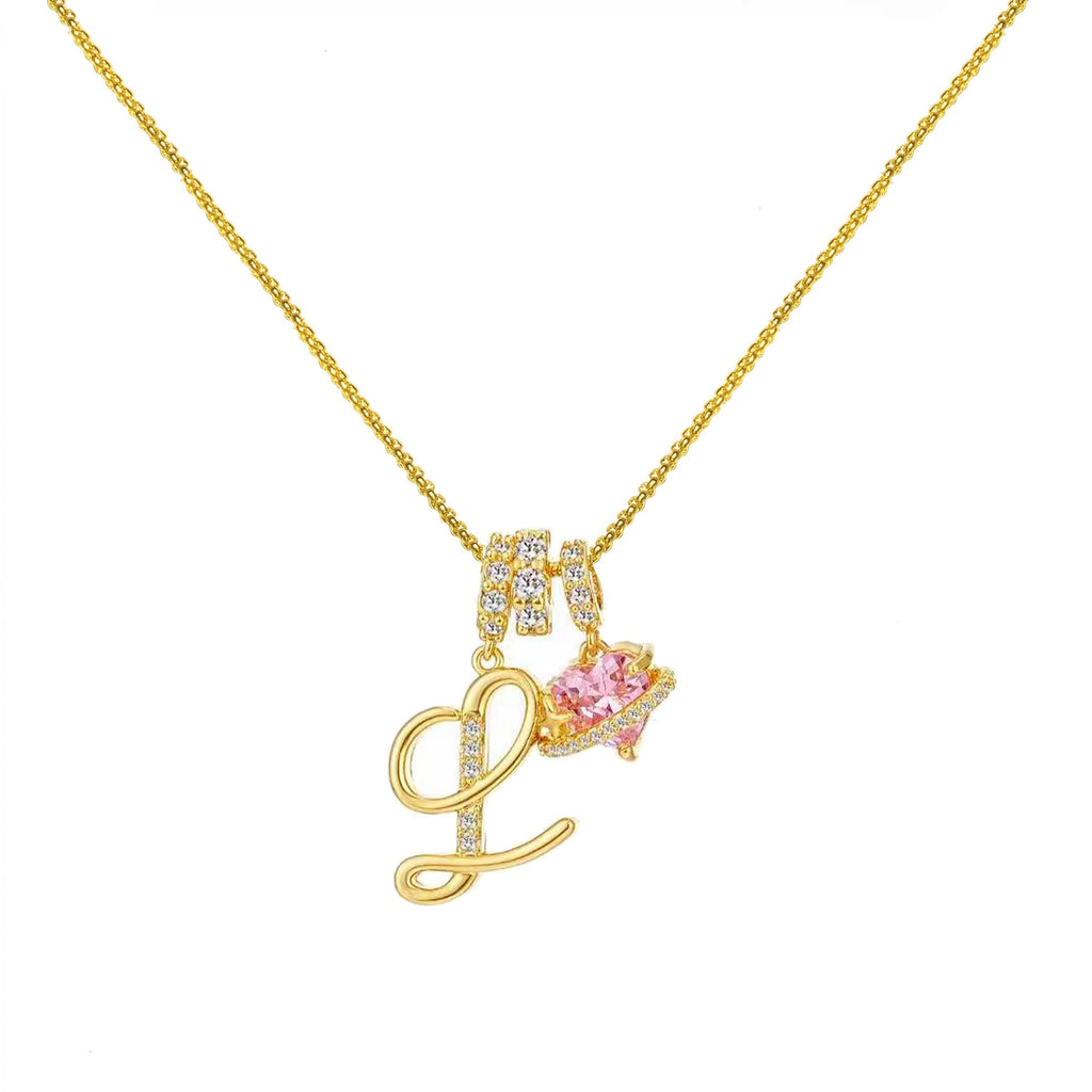 InitialGlow – Personalized Letter Necklace