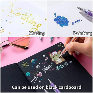 GlitterGlow - Vibrant Glitter Gel Pen Set