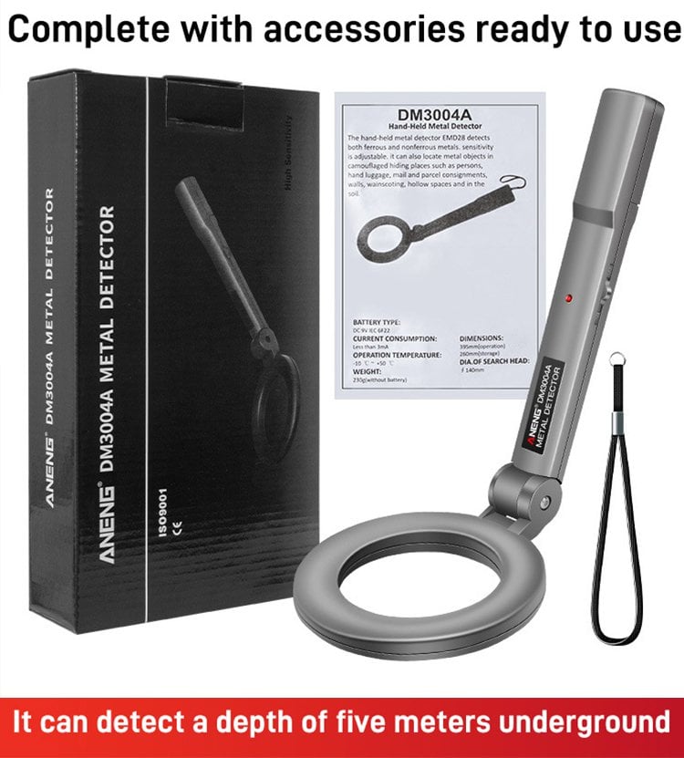 DetectPro – Ultra Sensitive Handheld Metal Detector